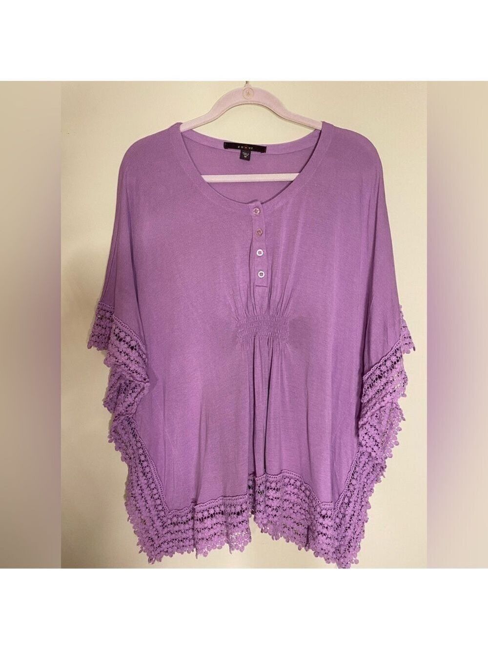 Fever Butterfly Sleeve Top M